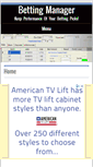 Mobile Screenshot of mybettingmanager.com